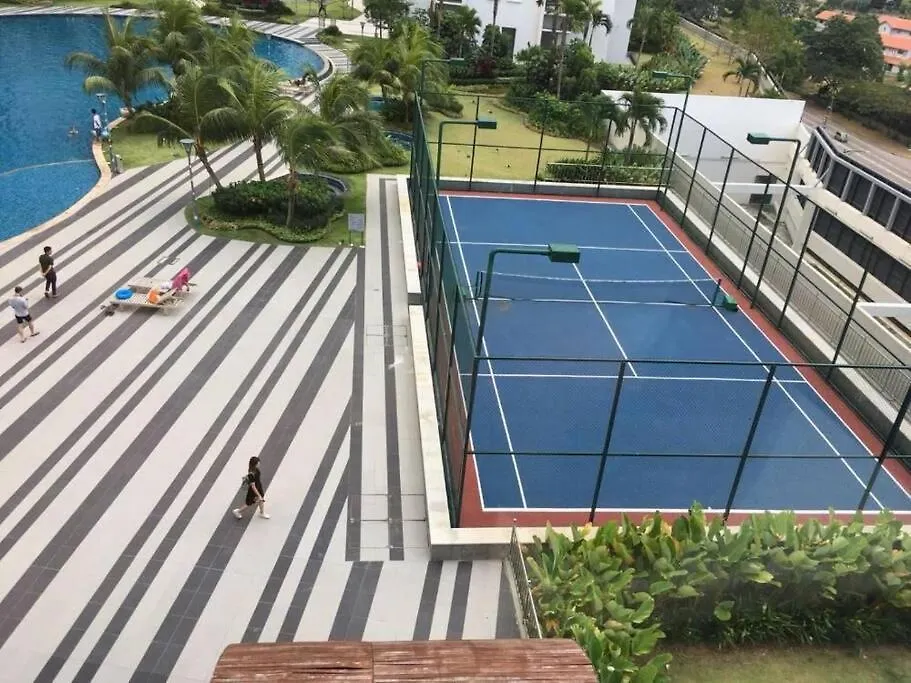 Novi Villa At Danga Bay, Jb City Centre, 2Br, 6 Pax, Wifi Джохор-Бару Апартаменты